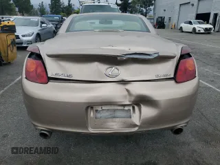2004 Lexus SC with VIN JTHFN48YX40060188, listed as a Copart auction lot 54439165 with 115,169 mi miles and Salvage Title. Bid and sale history available at carsss.com. Image 6.