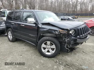 2016 Jeep Patriot Latitude with VIN 1C4NJRFB2GD587062, listed as a Copart auction lot 43971305 with 135,744 mi miles and Salvage Title. Bid and sale history available at carsss.com. Image 4.