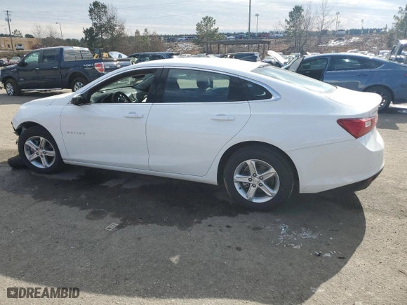 2024 Chevrolet Malibu LS with VIN 1G1ZC5ST7RF226350, listed as a Copart auction lot 41642385 with 9,962 mi miles and Salvage Title. Bid and sale history available at carsss.com. Image 2.