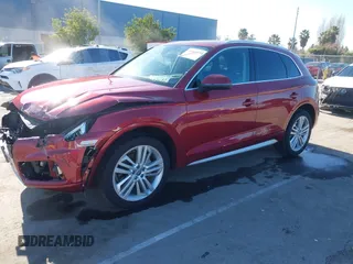 2018 Audi Q5 Prestige with VIN WA1CNBFY7J2133023, listed as a IAAI auction lot 41687379 with 55,646 mi miles and . Bid and sale history available at DreamBid. Image 17.