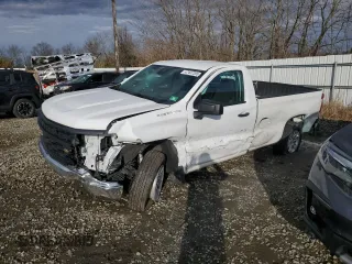 2023 Chevrolet Silverado 1500 Work Truck with VIN 3GCNAAED7PG325867, listed as a Copart auction lot 47447205 with 0 mi miles and Salvage Title. Bid and sale history available at carsss.com. Image 1.