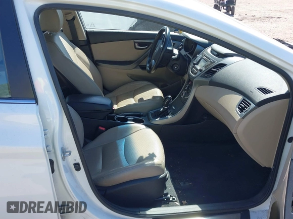 2015 Hyundai Elantra SE z VIN 5NPDH4AE7FH570097, wystawiony jako IAAI lot #41577252 z przebiegiem 135 219 mil mil oraz . Historia ofert i sprzedaży dostępna na DreamBid. Obrazek 5.