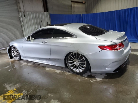 2015 Mercedes-Benz S 550 with VIN WDDXJ8FB9FA003846, listed as a Copart auction lot 45721665 with 47,592 mi miles and Clean Title. Bid and sale history available at carsss.com. Image 2.