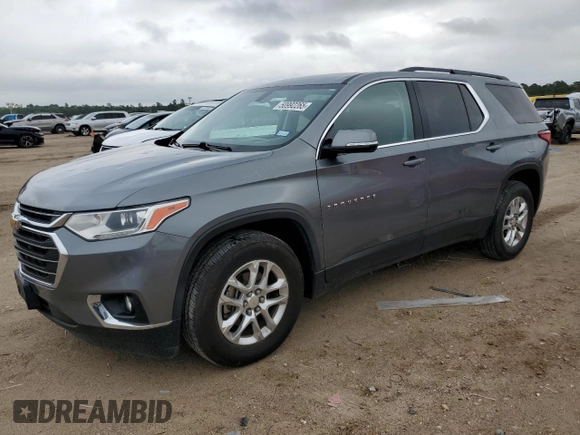2019 Chevrolet Traverse LT Cloth с VIN 1GNERGKW9KJ180072, выставлен на аукционе Copart как лот 50992265 с пробегом 87 840 миль миль и Чистый • Clean title. История ставок и продаж доступна на DreamBid. Изображение 1.