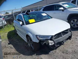 2017 Audi A3 z VIN WAUK8GFF5H1016106, wystawiony jako IAAI lot #41706843 z przebiegiem 98 068 mil mil oraz . Historia ofert i sprzedaży dostępna na DreamBid. Obrazek 1.