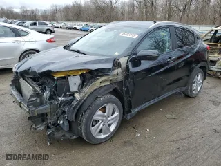 2020 Honda HR-V EX with VIN 3CZRU6H51LM726363, listed as a Copart auction lot 46602735 with 63,879 mi miles and Salvage Title. Bid and sale history available at carsss.com. Image 1.