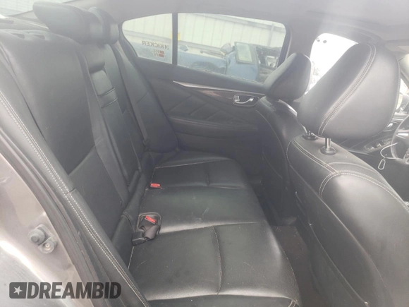 2015 Infiniti Q50 with VIN JN1BV7AP3FM342500, listed as a Copart auction lot 43793335 with Not provided miles and Salvage title. Bid and sale history available at DreamBid. Image 10.