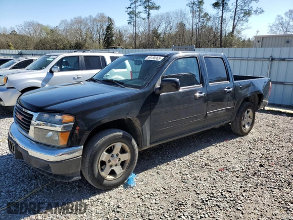 2012 GMC Canyon SLE1 with VIN 1GTD5MFE5C8105815, listed as a Copart auction lot 49130365 with 116,576 mi miles and Salvage Title. Bid and sale history available at carsss.com. Image 1.