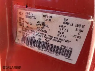 1996 Dodge Ram 1500 with VIN 3B7HC13Z5TG113324, listed as a Copart auction lot 86248504 with 0 mi miles and Non Repairable. Bid and sale history available at carsss.com. Image 13.