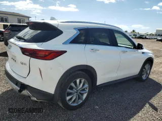 2022 Infiniti QX50 Luxe z VIN 3PCAJ5BA6NF113786, wystawiony jako Copart lot #56567625 z przebiegiem 22 538 mil mil oraz Szkoda całkowita • Salvage title. Historia ofert i sprzedaży dostępna na DreamBid. Obrazek 3.