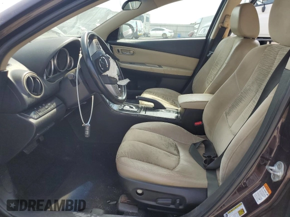 2009 Mazda 6 i Touring with VIN 1YVHP82A695M39748, listed as a Copart auction lot 55218185 with 150,813 mi miles and Salvage title. Bid and sale history available at DreamBid. Image 7.