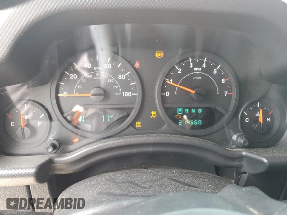 2007 Jeep Wrangler Unlimited X with VIN 1J4GA39187L161451, listed as a Copart auction lot 55280905 with 214,660 mi miles and Salvage Title. Bid and sale history available at DreamBid. Image 9.