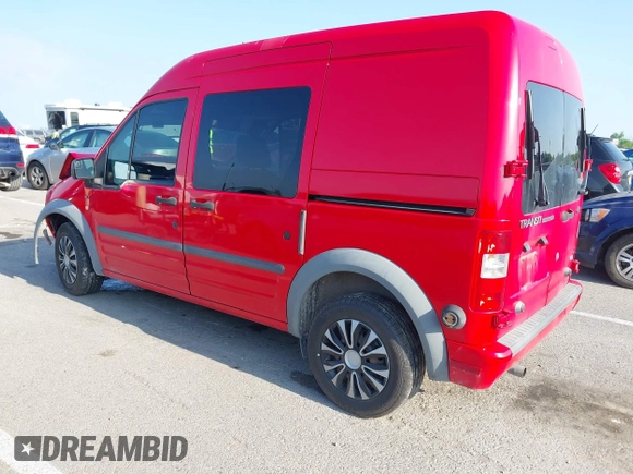 2013 Ford Transit Connect XLT with VIN NM0LS6BN7DT144469, listed as a IAAI auction lot 42128105 with 321,417 mi miles and . Bid and sale history available at DreamBid. Image 3.
