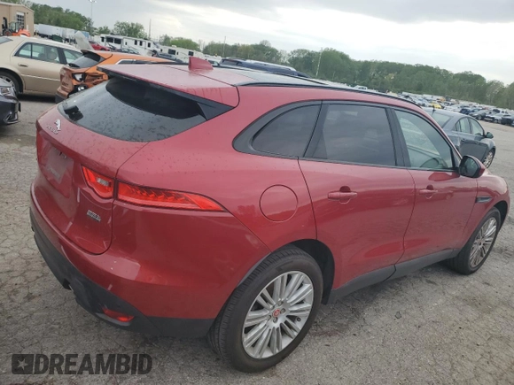 2018 Jaguar F-Pace 25t Premium z VIN SADCJ2FX8JA274976, wystawiony jako Copart lot #50340164 z przebiegiem 67 930 mil mil oraz Szkoda całkowita • Salvage title. Historia ofert i sprzedaży dostępna na DreamBid. Obrazek 3.