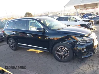 2020 Infiniti QX60 Pure with VIN 5N1DL0MNXLC505914, listed as a IAAI auction lot 41336979 with 53,813 mi miles and . Bid and sale history available at DreamBid. Image 13.