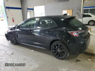 2021 Toyota Corolla Hatchback SE with VIN JTND4MBE9M3135094, listed as a Copart auction lot 71599094 with 51,063 mi miles and Salvage Title. Bid and sale history available at carsss.com. Image 2.