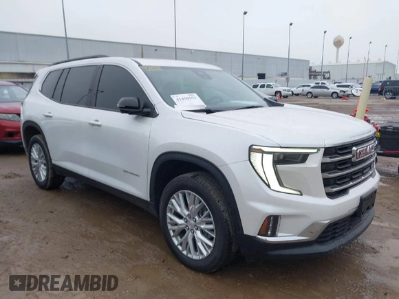 2024 GMC Acadia FWD Elevation z VIN 1GKENKKS2RJ247422, wystawiony jako IAAI lot #41450552 z przebiegiem 4 148 mil mil oraz . Historia ofert i sprzedaży dostępna na DreamBid. Obrazek 1.