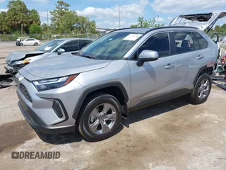 2024 Toyota RAV4 XLE with VIN 2T3P1RFV4RC480332, listed as a IAAI auction lot 41918288 with 6,861 mi miles. Bid and sale history available at carsss.com. Image 18.
