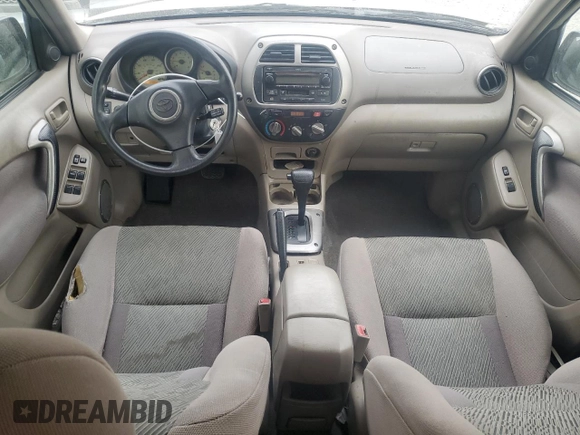 2003 Toyota RAV4 with VIN JTEGH20V030092631, listed as a Copart auction lot 48082395 with 189,802 mi miles and Salvage Title. Bid and sale history available at DreamBid. Image 8.