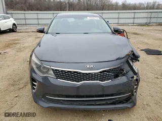 2017 Kia Optima SX with VIN 5XXGW4L23HG142659, listed as a Copart auction lot 44460755 with 0 mi miles and Salvage Title. Bid and sale history available at carsss.com. Image 5.