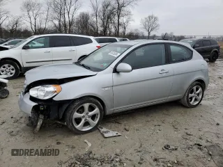 2008 Hyundai Accent SE with VIN KMHCN36C28U098322, listed as a Copart auction lot 85439204 with 73,280 mi miles and Clean Title. Bid and sale history available at carsss.com. Image 1.