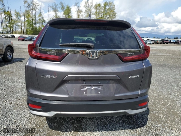 2022 Honda CR-V EX-L with VIN 2HKRW2H84NH670057, listed as a Copart auction lot 53267465 with 12,581 mi miles and Salvage Title. Bid and sale history available at carsss.com. Image 6.
