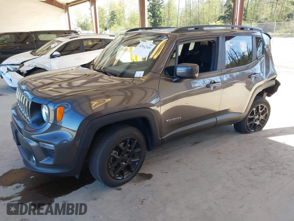 2021 Jeep Renegade Islander with VIN ZACNJDBB4MPN14004, listed as a IAAI auction lot 42062309 with 56,234 mi miles and . Bid and sale history available at DreamBid. Image 16.