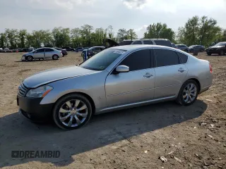2006 Infiniti M Sport z VIN JNKBY01E06M202266, wystawiony jako Copart lot #55645815 z przebiegiem 187 357 mil mil oraz Szkoda całkowita • Salvage title. Historia ofert i sprzedaży dostępna na DreamBid. Obrazek 1.