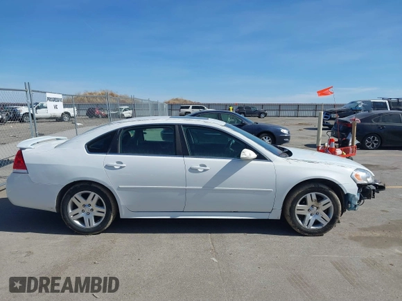 2012 Chevrolet Impala LT Fleet with VIN 2G1WG5E34C1318193, listed as a IAAI auction lot 41761474 with 140,000 mi miles and . Bid and sale history available at DreamBid. Image 14.