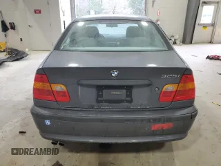 2002 BMW 3 Series 325i with VIN WBAET37472NG77348, listed as a Copart auction lot 45745075 with 97,787 mi miles and Salvage Title. Bid and sale history available at carsss.com. Image 6.