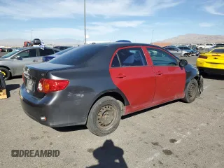 2009 Toyota Corolla with VIN JTDBL40E599082108, listed as a Copart auction lot 52726275 with 194,502 mi miles and Salvage Title. Bid and sale history available at carsss.com. Image 3.