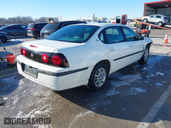 2005 Chevrolet Impala z VIN 2G1WF52E859320252, wystawiony jako IAAI lot #41341180 z przebiegiem 90 613 mil mil oraz . Historia ofert i sprzedaży dostępna na DreamBid. Obrazek 4.