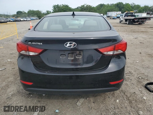 2014 Hyundai Elantra SE z VIN KMHDH4AE9EU107698, wystawiony jako Copart lot #56460845 z przebiegiem 179 338 mil mil oraz Szkoda całkowita • Salvage title. Historia ofert i sprzedaży dostępna na DreamBid. Obrazek 6.
