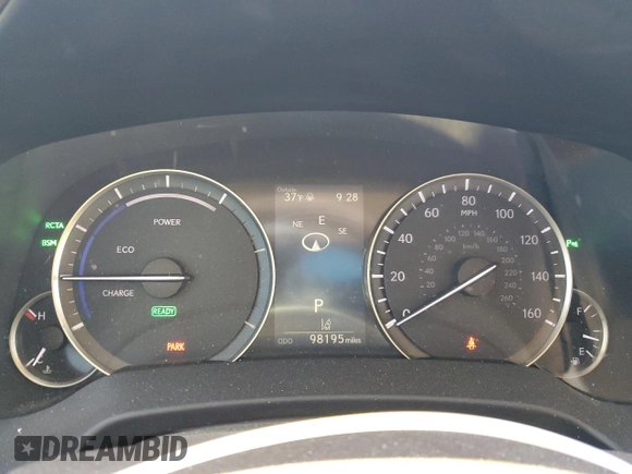 2018 Lexus RX with VIN JTJDGKCA8J2004362, listed as a Copart auction lot 85510634 with 98,195 mi miles and Salvage Title. Bid and sale history available at carsss.com. Image 9.