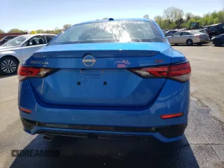 2025 Nissan Sentra SR with VIN 3N1AB8DV0SY308977, listed as a Copart auction lot 55050285 with 1,122 mi miles and Clean Title. Bid and sale history available at DreamBid. Image 6.