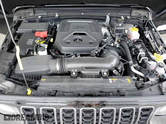 2025 Jeep Wrangler Sport S with VIN 1C4PJXDN3SW520493, listed as a Copart auction lot 55454235 with 6,064 mi miles and Non repairable. Bid and sale history available at DreamBid. Image 12.