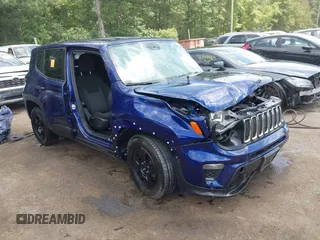 2020 Jeep Renegade Sport with VIN ZACNJAAB2LPL16603, listed as a IAAI auction lot 42423642 with Not provided miles and . Bid and sale history available at DreamBid. Image 1.
