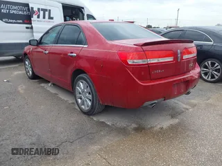 2010 Lincoln MKZ with VIN 3LNHL2GC9AR629825, listed as a IAAI auction lot 42185911 with 112,607 mi miles and . Bid and sale history available at carsss.com. Image 3.