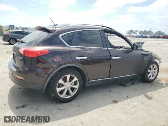 2008 Infiniti EX Journey with VIN JNKAJ09E48M303916, listed as a Copart auction lot 54408335 with Not provided miles and Non repairable. Bid and sale history available at DreamBid. Image 3.