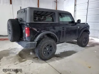 2022 Ford Bronco with VIN 1FMDE5AH7NLB79711, listed as a Copart auction lot 88099785 with 28,044 mi miles and Salvage Title. Bid and sale history available at carsss.com. Image 3.