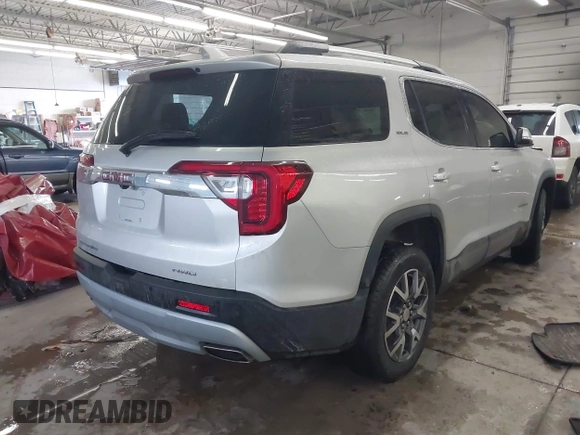 2020 GMC Acadia SLE z VIN 1GKKNRLS6LZ168578, wystawiony jako IAAI lot #41659693 z przebiegiem 59 182 mil mil oraz . Historia ofert i sprzedaży dostępna na DreamBid. Obrazek 4.