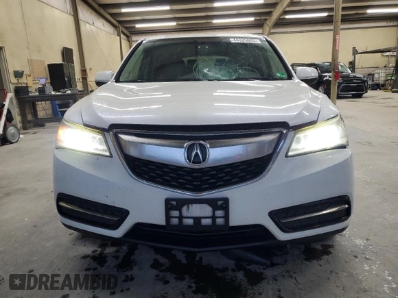 2014 Acura MDX with VIN 5FRYD3H20EB007116, listed as a Copart auction lot 44325805 with 89,669 mi miles and Salvage Title. Bid and sale history available at carsss.com. Image 5.