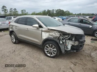 2015 Lincoln MKC with VIN 5LMCJ1A95FUJ42853, listed as a Copart auction lot 50466055 with 39,908 mi miles and Salvage Title. Bid and sale history available at DreamBid. Image 4.