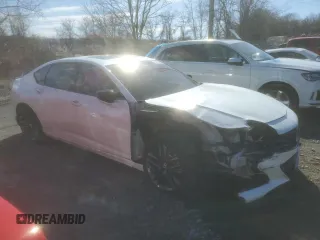 2025 Acura TLX w/A-Spec Package z VIN 19UUB6F5XSA000006, wystawiony jako Copart lot #58934895 z przebiegiem 671 mil mil oraz Szkoda całkowita • Salvage title. Historia ofert i sprzedaży dostępna na DreamBid. Obrazek 4.