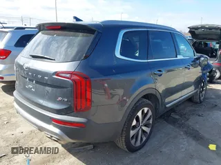 2020 Kia Telluride S with VIN 5XYP64HC9LG006929, listed as a IAAI auction lot 41829776 with 76,020 mi miles and . Bid and sale history available at DreamBid. Image 4.