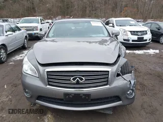 2012 Infiniti M with VIN JN1BY1AR0CM390473, listed as a IAAI auction lot 41638674 with 93,702 mi miles. Bid and sale history available at carsss.com. Image 12.