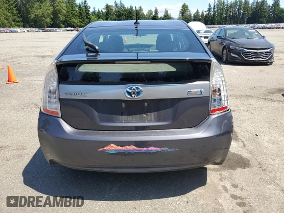 2013 Toyota Prius z VIN JTDKN3DP1D3041163, wystawiony jako Copart lot #59523955 z przebiegiem Nie podano mil oraz Szkoda całkowita • Salvage title. Historia ofert i sprzedaży dostępna na DreamBid. Obrazek 6.