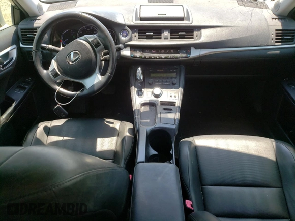 2012 Lexus CT 200h with VIN JTHKD5BH8C2095881, listed as a Copart auction lot 64307165 with 164,999 mi miles and Salvage title. Bid and sale history available at DreamBid. Image 8.
