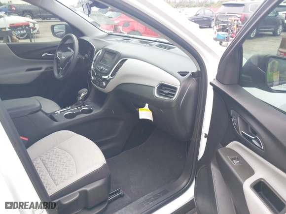 2024 Chevrolet Equinox LS with VIN 3GNAXHEG1RL102077, listed as a IAAI auction lot 41650008 with 10,745 mi miles. Bid and sale history available at carsss.com. Image 5.