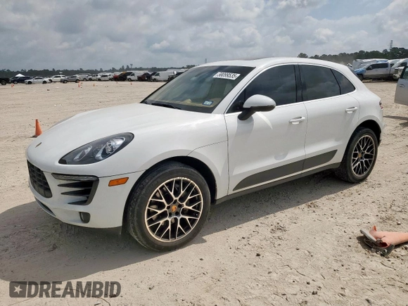 2015 Porsche Macan S z VIN WP1AB2A58FLB50612, wystawiony jako Copart lot #58099535 z przebiegiem 93 425 mil mil oraz Czysty tytuł • Clean title. Historia ofert i sprzedaży dostępna na DreamBid. Obrazek 1.